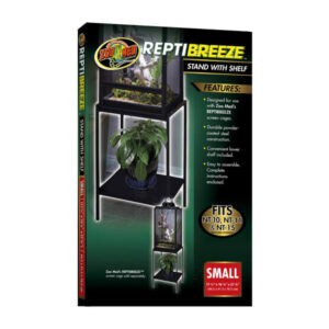 ZooMed ReptiBreeze Stand with Shelf S/M állvány polccal