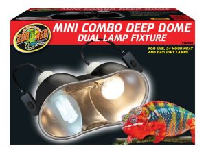 ZooMe LF-19EC Mini Combo Deep Dome 2*14cm - Lámpabúra dupla kicsi max. 2*100W