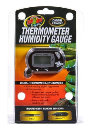 ZooMe TH-31E Digital Thermometer/ Humidity - Digitális hő- és páratartalom mérő